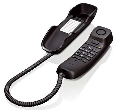 Siemens Gigaset DA210 Wall Mount Corded Telephone Handset